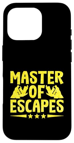 Master Of Escapes Wrestlefight Jiujitsu Hülle für iPhone 16 Pro von Jiu Jitsu Fight Gifts For Wrestling Wrestle