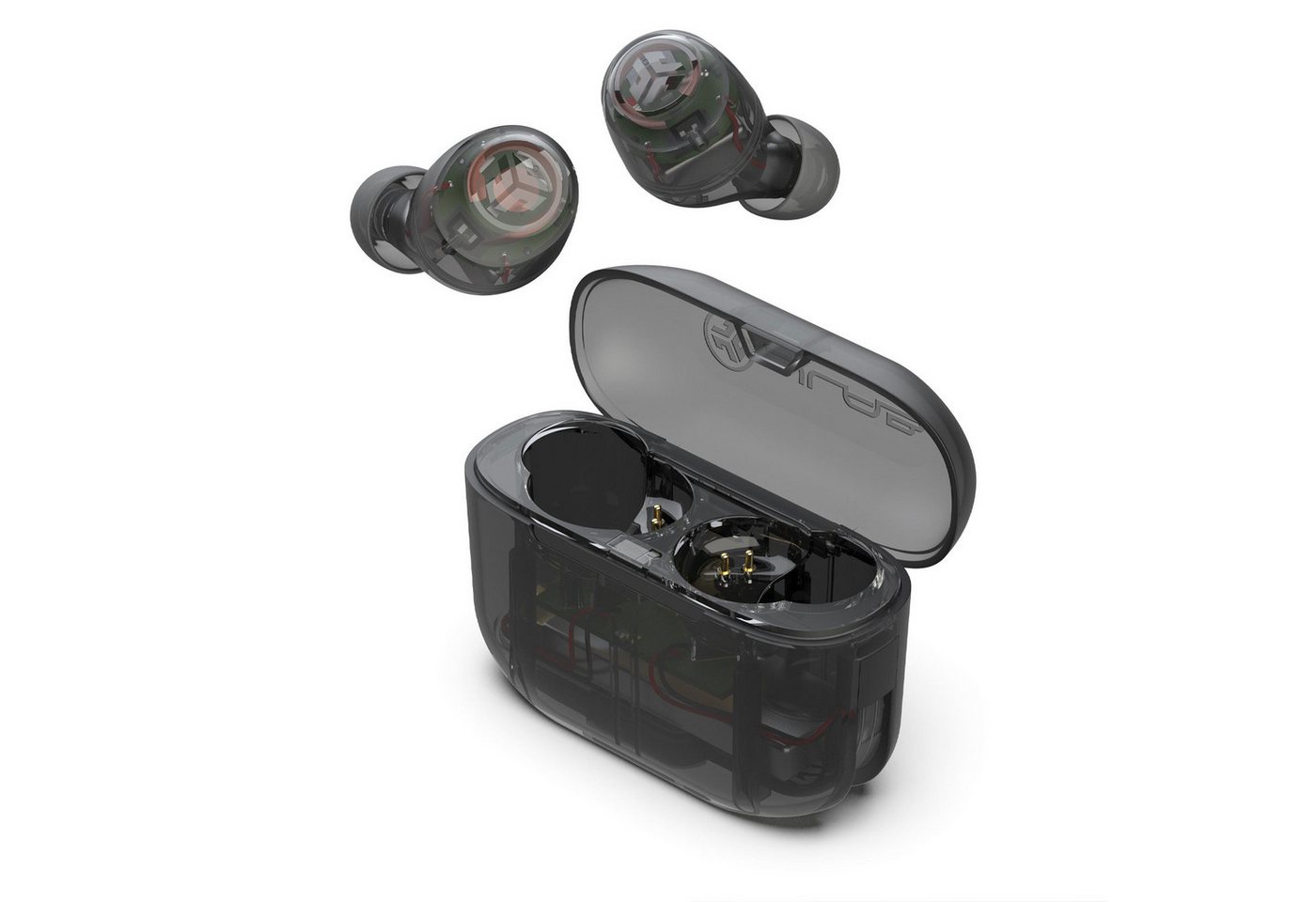 Jlab Go Air Pop True Wireless Earbuds Over-Ear-Kopfhörer (EQ3- Sound, Touch- Steuerung, Dual Connect) von Jlab