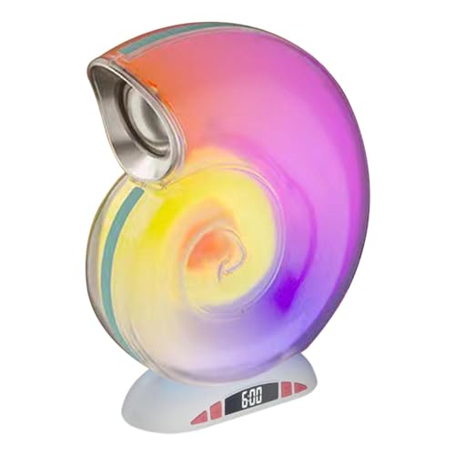 Conch Wireless Speaker, tragbarer Conch Lautsprecher | Desktop-Lautsprecher mit Nachtlicht | Kreativer Conch-Lautsprecher, Soundbox, Musik-Player für den Innen- und Außenbereich von Jlobnyiun