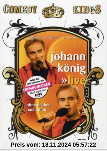 Johann König - Live - Ohne Proben nach oben [2 DVDs] von Johann König