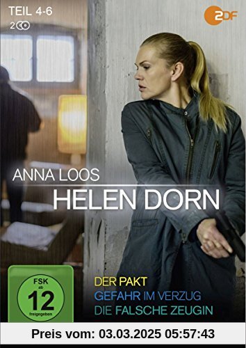 Helen Dorn - Teil 4-6: Der Pakt / Gefahr im Verzug / Die falsche Zeugin [2 DVDs] von Johannes Grieser