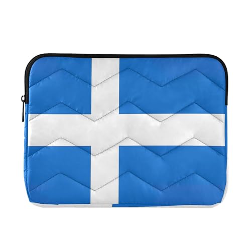 Shetlandinseln Flagge Tasche für Laptop Frauen 15,6 Zoll, umfassender Schutz, Arbeitstasche Damen von Joitme