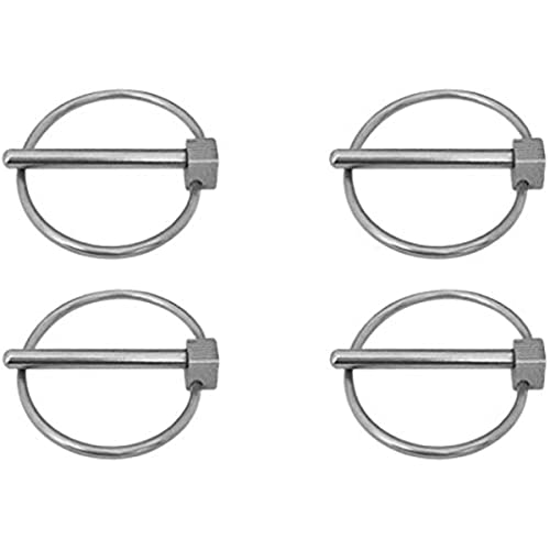 Jojomis 4 Stück 4 mm Bauernhof-Traktoren, Anhänger, Bagger, Anhängerkupplung, Anhängerstifte, 316 Edelstahl Jojomis 4 Stück 4 mm Bauernhof-Traktoren, Anhänger, Bagger, Anhängerkupplung, Anhängerstifte, 316 Edelstahl von Jojomis
