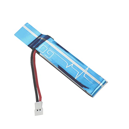 Jolsaawie 4PC 3.7V 520MAh 30C Verbesserter Li-Po- mit USB-LadegeräT für XK K110 K110S V930 V977 RC Hubschrauber Ersatzteile von Jolsaawie