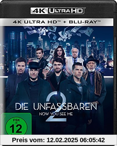 Die Unfassbaren 2 - Now You See Me (4K Ultra HD) (+ Blu-ray) von Jon Chu