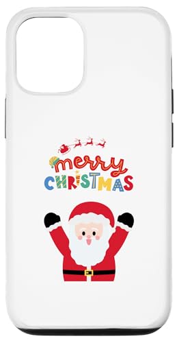 Hülle für iPhone 14 Frohe Weihnachten Weihnachtsmann von Jon De Voui