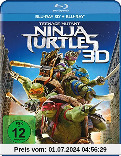 Teenage Mutant Ninja Turtles [3D Blu-ray] von Jonathan Liebesman