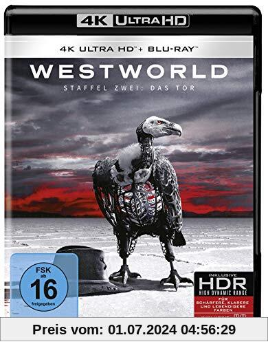 Westworld - Die komplette 2. Staffel - Repack  (3 Blu-rays 4K Ultra HD) (+ 3 Blu-rays 2D) von Jonathan Nolan
