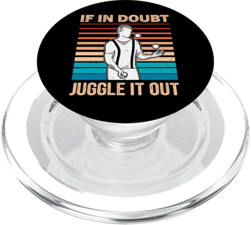 Witziger Jonglieren Spruch PopSockets PopGrip für MagSafe von Jonglieren Designs