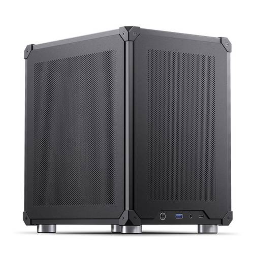 Jonsbo C6 Black Micro-Tower PC-Gehäuse, Gaming-Gehäuse Schwarz von Jonsbo