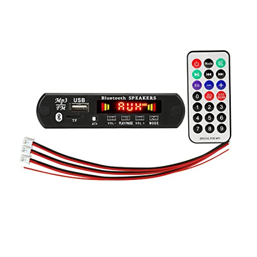 Josenidny DC 5V 2X3W 6W Verstärker Decoder Board Bluetooth V5.0 Auto MP3 Player USB Recording Modul FM AUX Radio für Lautsprecher von Josenidny