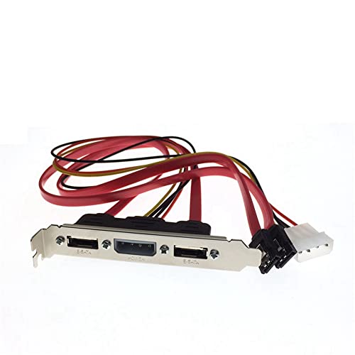 Josenidny PC DIY auf ESATA und 4Pin IDE Molex PCI Slot Kabel volle Höhe für externe Festplatte von Josenidny