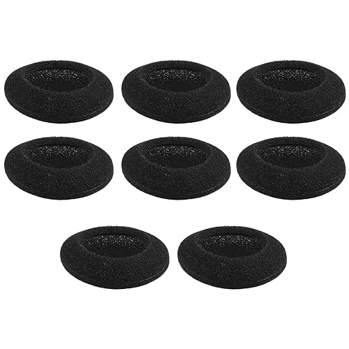 Joskeijky 4 Paar 55mm Ohr Schaum Ohrhoerer Pad Abdeckungen Fuer Headset Kopfhoerer Schwarz von Joskeijky