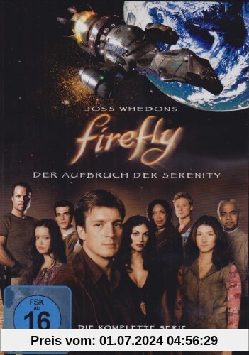 Firefly - Der Aufbruch der Serenity: Die komplette Serie (4 DVDs) von Joss Whedon