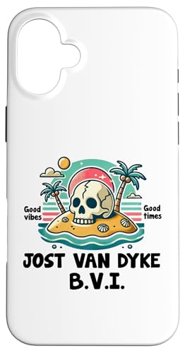 Hülle für iPhone 16 Plus Jost Van Dyke B.V.I Britische Jungferninseln Souvenir Urlaub von Jost Van Dyke B.V.I British Virgin Islands Reminde