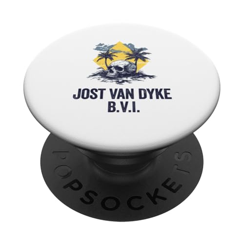 Jost Van Dyke B.V.I Britische Jungferninseln Souvenir Urlaub PopSockets Klebender PopGrip von Jost Van Dyke B.V.I British Virgin Islands Reminde