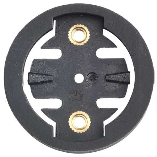 Fahrradcomputer-Halterung, feste Basis, männliche Sitz-Reparaturteile, geeignet für Garmin GPS-Fahrradzubehör, Kunststoff, schwarz, Durchmesser 34 mm, Lochabstand 20 mm Fahrradcomputer-Halterung, feste Basis, männliche Sitz-Reparaturteile, geeignet für Garmin GPS-Fahrradzubehör, Kunststoff, schwarz, Durchmesser 34 mm, Lochabstand 20 mm von Jotekonoby