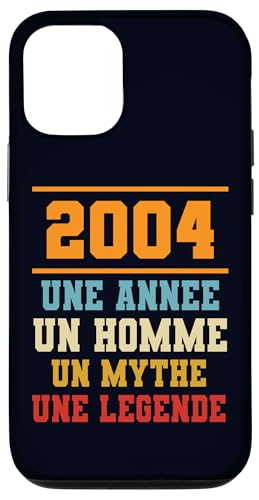 Hülle für iPhone 13 Pro Idee Anniversaire Cadeau Design Drole Année 2004 von Joyeux anniversaire les amis