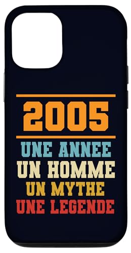 Hülle für iPhone 13 Pro Idee Anniversaire Cadeau Design Drole Année 2005 von Joyeux anniversaire les amis