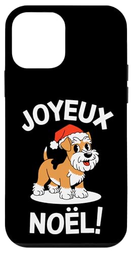 Hülle für iPhone 12 mini Irish Terrier Hund Joyeux Noël Weihnachten von JoyeuxDogAxis