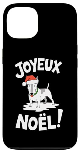 Hülle für iPhone 13 Bullterrier Hund Joyeux Noël Weihnachten von JoyeuxDogAxis