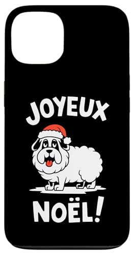 Hülle für iPhone 13 Old English Sheepdog Joyeux Noël Christmas von JoyeuxDogAxis