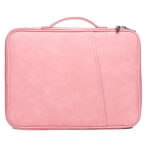 Jrpzcv Laptop-Hülle 14-15, wasserdichte Tablet-Tasche, Handtasche, Tragbare Laptop-Hülle, Rosa von Jrpzcv