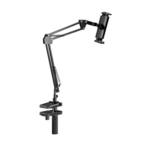 Jrpzcv Mobile Phone Lazy Stand 360° Einstellbarer Bettrand Tablet-Halter für 4-12,9 Handys Tablets, Lazy-Arm, Langlebig von Jrpzcv