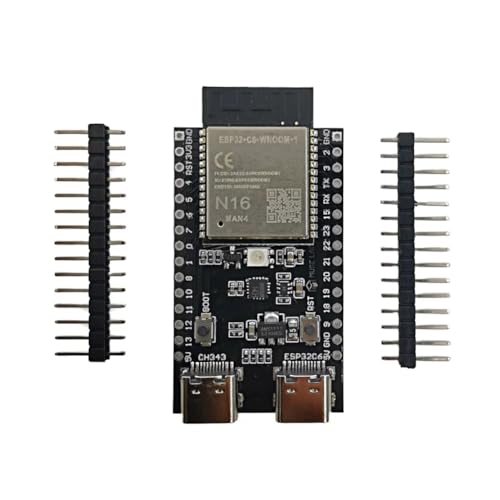 Jrrwtevng ESP32-C6-DevKit N16R2 ESP32-C6 16 MB Flash ESP32 WiFi + Bluetooth Internet der Dinge ESP-Entwicklungsplatine Kernplatine von Jrrwtevng