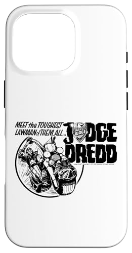 Hülle für iPhone 16 Pro Judge Dredd ist der härteste Gesetzeshüter von allen 2000 AD Comics von Judge Dredd