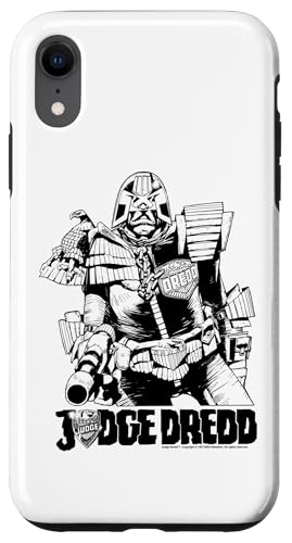 Hülle für iPhone XR Judge Dredd, Anwalt Mike McMahon, Art 2000 AD Comics von Judge Dredd