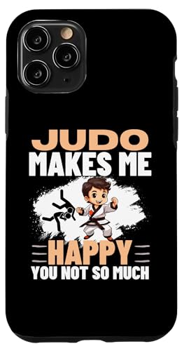 Hülle für iPhone 11 Pro Judo macht mich glücklich, du bist nicht so lustig Judo von Judo Enthusiasts Passionate About Martial Arts