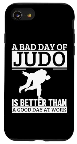 Hülle für iPhone SE (2020) / 7 / 8 Lustiges Judo-Motiv "A Bad Day Of Judo" von Judo Enthusiasts Passionate About Martial Arts