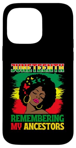 Hülle für iPhone 14 Pro Max Juneteenth Remembering my Ahnen - Black History Month von Juneteenth Remembering my Ancestors Black History