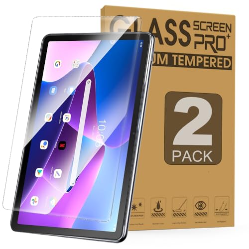 Junfire 2 Stück Schutzfolie Anti Blaulicht Glare für Lenovo Tab M10 Plus 3. Gen Tablet 10.6 Zoll 2022, Displayschutzfolie Blauer Lichtfilter aus 9H gehärtetem Glas Kompatibel Mit TB-125FU/128FU/128XU von Junfire