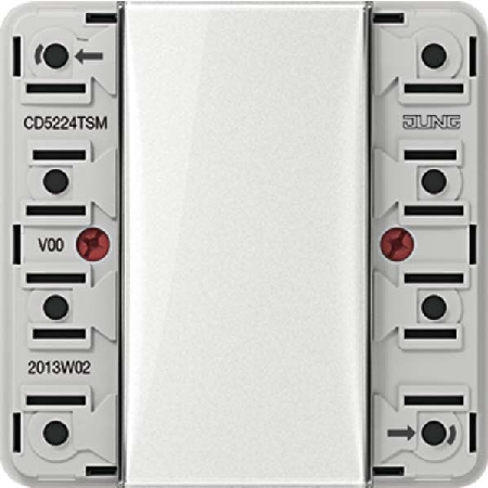 CD 5224 TSM  - Tastsensor-Modul 2fach AC/DC24V 2-k. 4Sp. CD 5224 TSM von Jung