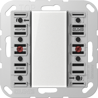 Tastsensor-Modul 2fach AC/DC24V 2-k. 4Sp. A 5224 TSM (A5224TSM) von Jung