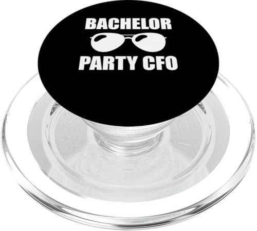 Bachelor Party CFO Best Man PopSockets PopGrip für MagSafe von Junggesellenabschied Party Degin Idee Hochzeit