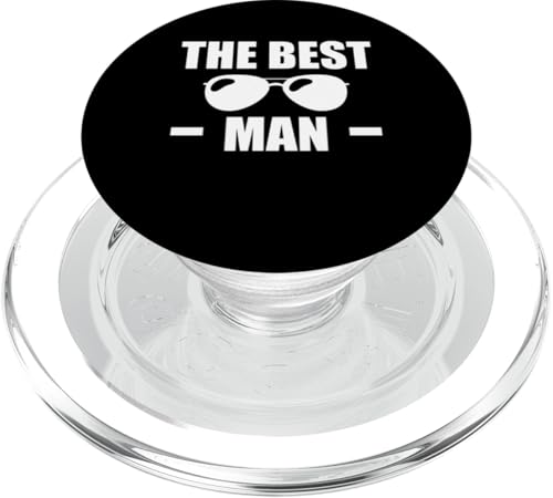 The Best Man Junggesellenabschied Party PopSockets PopGrip für MagSafe von Junggesellenabschied Party Degin Idee Hochzeit