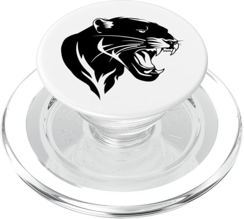 Panther-Illustration PopSockets PopGrip für MagSafe von Jungle Majesty Studio