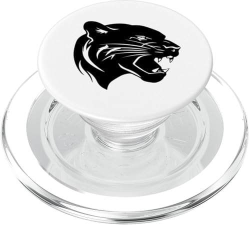 Panther-Illustration PopSockets PopGrip für MagSafe von Jungle Majesty Studio