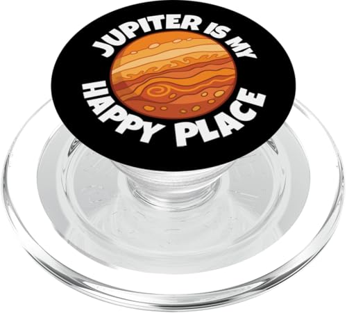 Jupiter ist mein glücklicher Ort PopSockets PopGrip für MagSafe von Jupiter Planet Gifts and Stuff