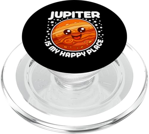 Jupiter ist mein glücklicher Ort PopSockets PopGrip für MagSafe von Jupiter Planet Gifts and Stuff