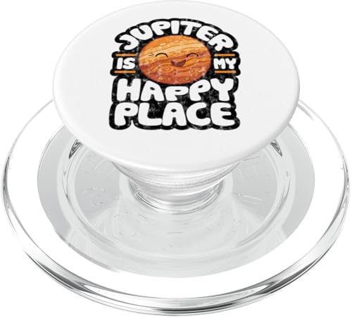 Jupiter ist mein glücklicher Ort PopSockets PopGrip für MagSafe von Jupiter Planet Gifts and Stuff