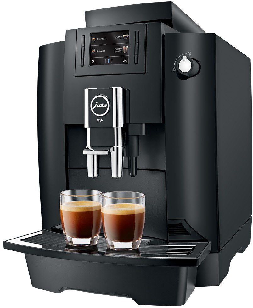 WE6 Kaffee-Vollautomat piano black von Jura