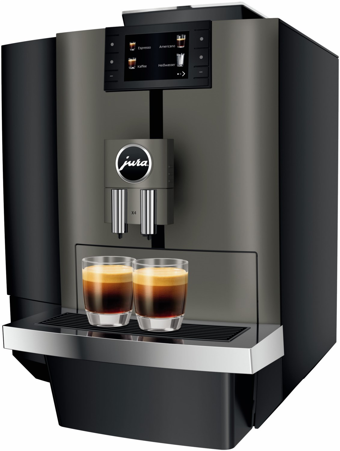 X4 Kaffee-Vollautomat Dark Inox (EA) von Jura