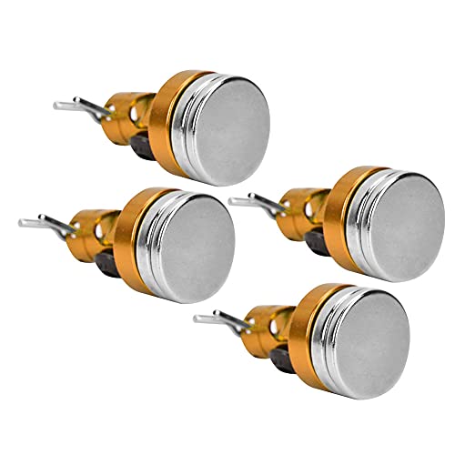 Magnetische, RC Auto 1/10 Magnetische, Aluminiumlegierung 4PCS Shell Column Magnetisches Spielzeug für SCX10 4WD HSP 1/10 RC Auto (Orange) von Juroupi