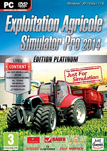 Exploitation Agricole Simulator 14 Platinum Jeu PC von Just For Games