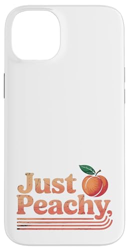Peachy Vintage-Look für sommerliebende, pfirsichfarbene Mädchen Hülle für iPhone 14 Plus Peachy Vintage-Look für sommerliebende, pfirsichfarbene Mädchen Hülle für iPhone 14 Plus von Just Peachy
