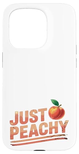 Peachy Vintage-Look für sommerliebende, pfirsichfarbene Mädchen Hülle für iPhone 15 Pro Peachy Vintage-Look für sommerliebende, pfirsichfarbene Mädchen Hülle für iPhone 15 Pro von Just Peachy